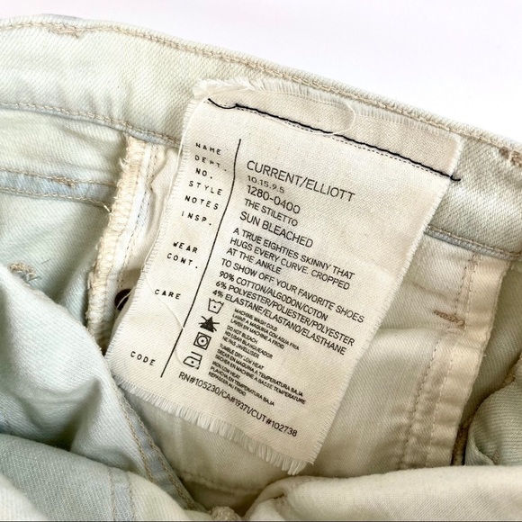 ✨Last Chance✨Current Elliott Stiletto Sun Bleach - Picture 11 of 11